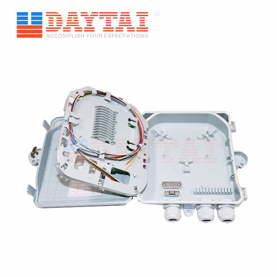 8 Core Fiber Optic Splice Junction Fiber Optical Distribution Nap Box Fiber Optic Termination Box FTTH Box