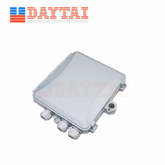 8 Core Fiber Optic Splice Junction Fiber Optical Distribution Nap Box Fiber Optic Termination Box FTTH Box