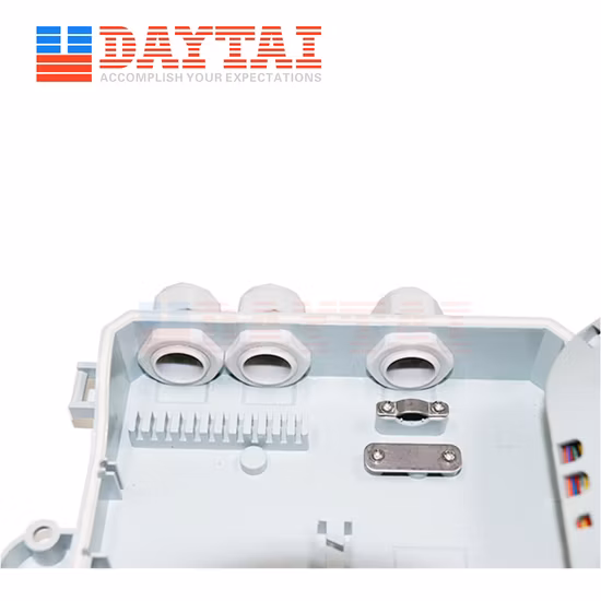 8 Core Fiber Optic Splice Junction Fiber Optical Distribution Nap Box Fiber Optic Termination Box FTTH Box