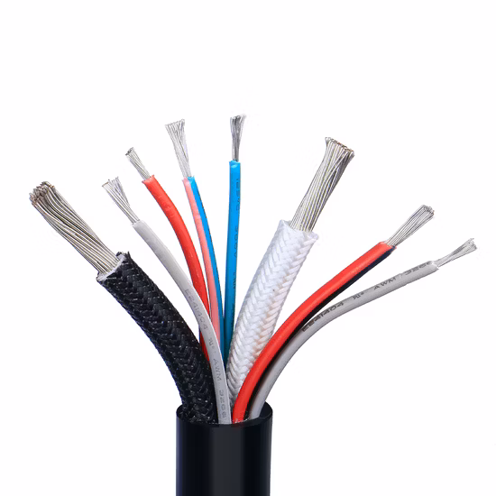 Outdoor Coaxial Single Mode Direct Burial Fiber Optic Cable