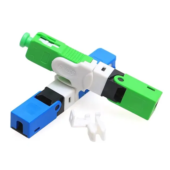 FTTH Sc APC Upc Fiber Optic Mechanical Connector Sm Single Mode Sc Fast Connector