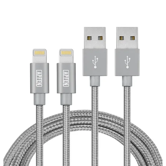 Newest 1m 2m 2.1A Mobile Phone Accessories Cables USB Sync 5A Fast Charging Micro Type-C Data Transfer Charger Cable for iPhone