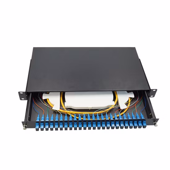 China 12 Port Fiber Optic Patch Panel