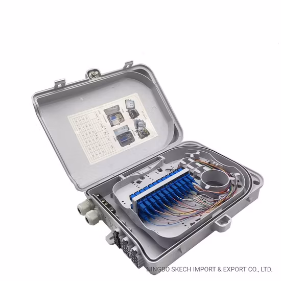 Fiber Optical Equipment 16 Cores FTTH Fiber Optic Distribution FTTH Box