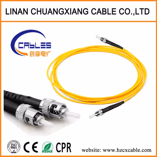 H Type FTTH Duct Drop Fiber Optical Cable Gjxfha