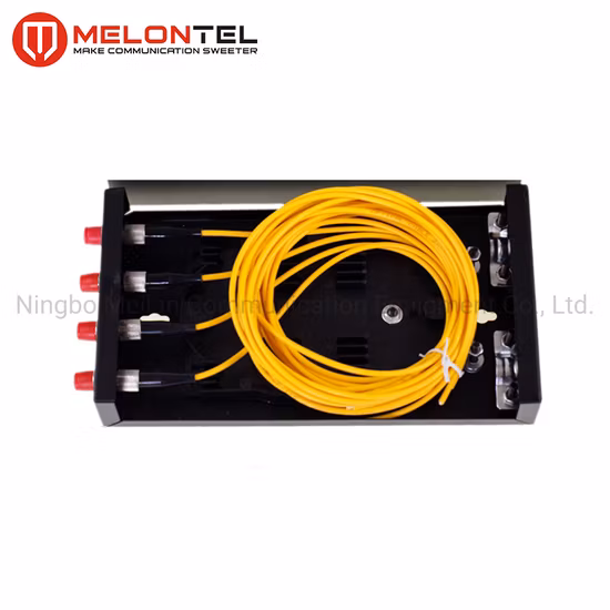 Fiber Optic Terminal Box 4 Port 8 Core Fully Loaded Fiber Optic Junction Box Fdh Fiber Distribution Hub